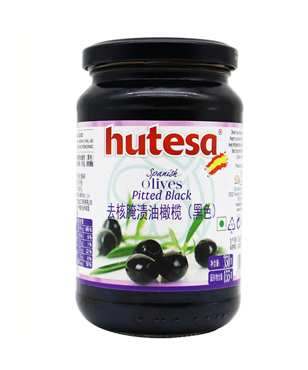 HUTESA Pitted Black Olives HUTESA Pitted Black Olives
