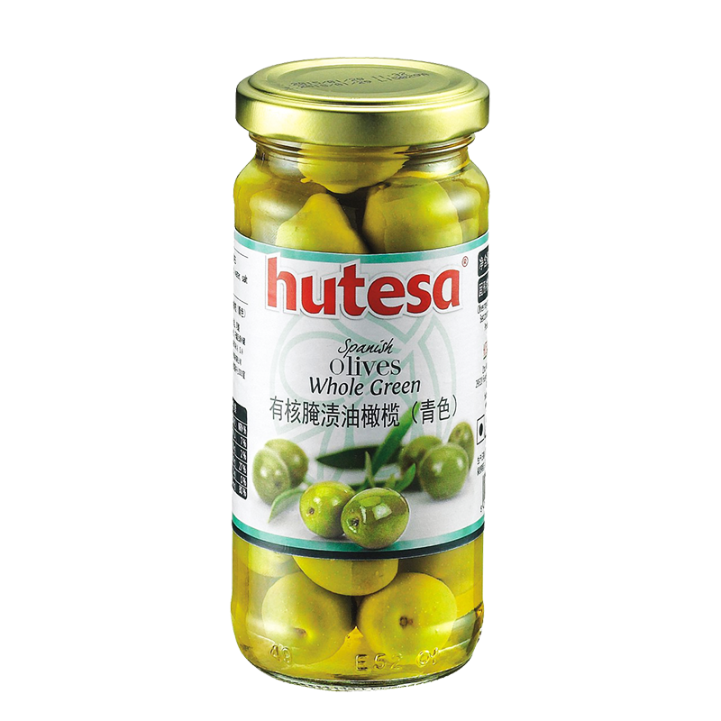 HUTESA Spainish Olives (Whole Green) HUTESA Spainish Olives (Whole Green)