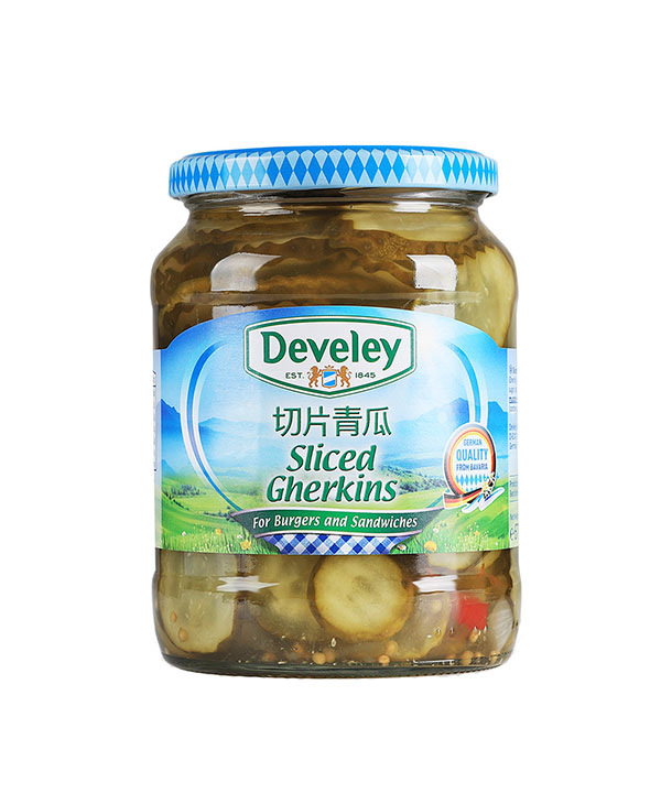 DEVELEY Sliced Gherkins DEVELEY Sliced Gherkins